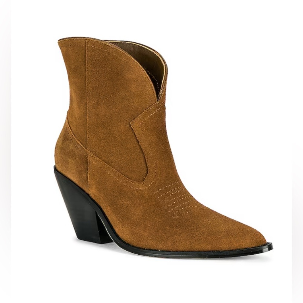 REVOLVE / House of Harlow 1960  Victor Bootie in Tan.